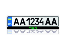 License Plate Frame for Acura MDX III 2013-2021 (Europe type)