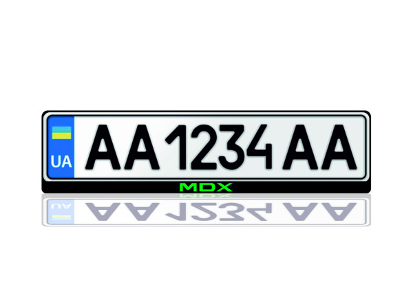 License Plate Frame for Acura MDX III 2013-2021 (Europe type)