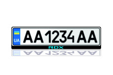 License Plate Frame for Acura RDX III 2018+ (Europe type)