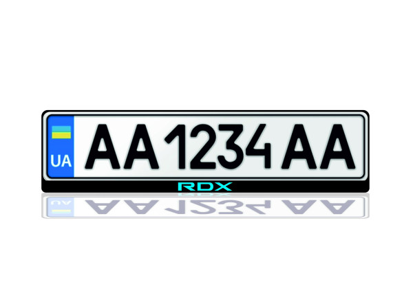 License Plate Frame for Acura RDX III 2018+ (Europe type)