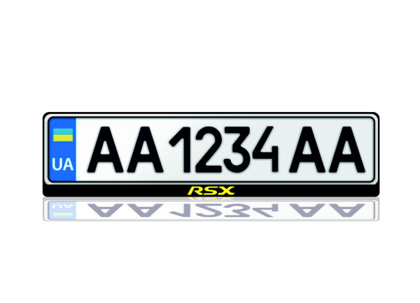 License Plate Frame for Acura RSX 2002-2006 (Europe type)