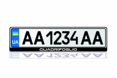 License Plate Frame for Quadrifoglio (Europe type)