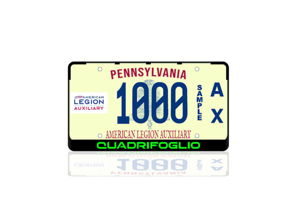 License Plate Frame for Quadrifoglio (USA type)