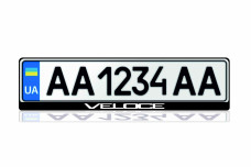 License Plate Frame for Alfa Romeo Veloce (Europe type)