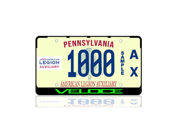 License Plate Frame for Alfa Romeo Veloce (USA type)
