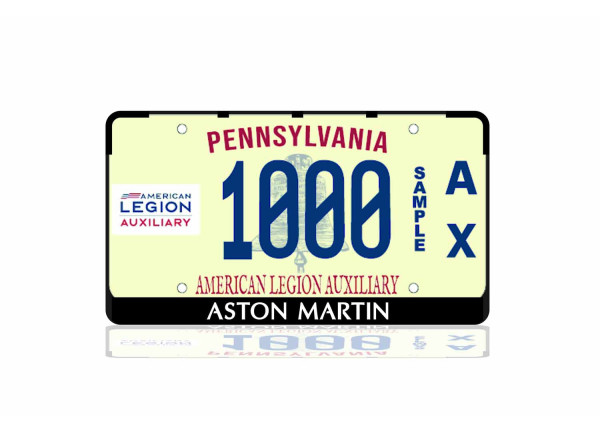 License Plate Frame for Aston Martin (USA type)