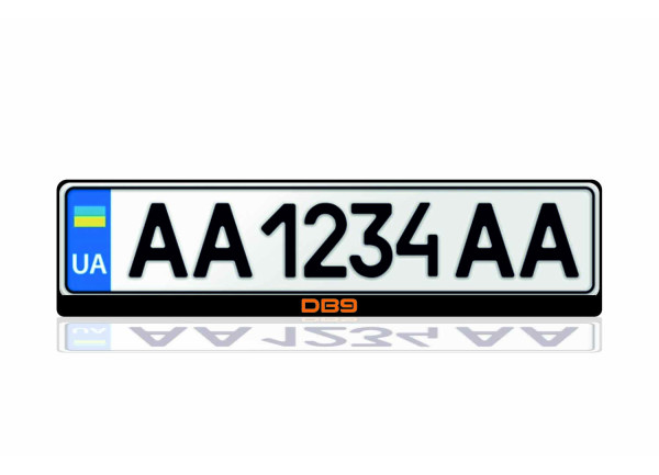 License Plate Frame for Aston Martin DB9 2004-2016 (Europe type)