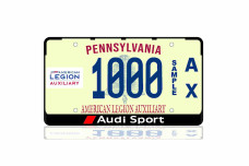 License Plate Frame for Audi Sport (USA type)