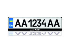 License Plate Frame for Audi Var.1 (Europe type)