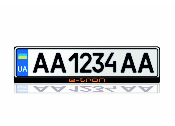 License Plate Frame for Audi E-Tron (Europe type) License Plate Frame for Audi E-Tron (Europe type)