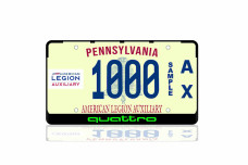 License Plate Frame for Quattro (USA type)