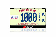 License Plate Frame for Audi RS3 (USA type)