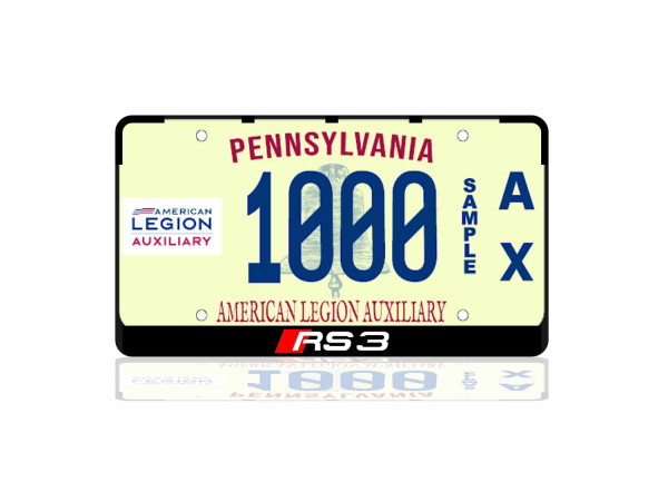 License Plate Frame for Audi RS3 (USA type) License Plate Frame for Audi RS3 (USA type)