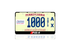 License Plate Frame for Audi RS4 (USA type)