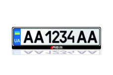 License Plate Frame for Audi RS5 (Europe type)