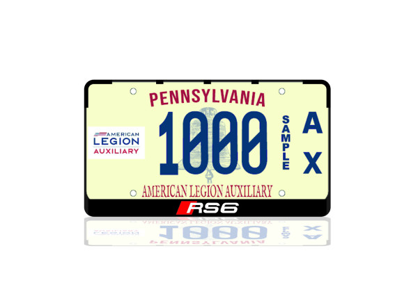 License Plate Frame for Audi RS6 (USA type) License Plate Frame for Audi RS6 (USA type)