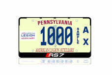 License Plate Frame for Audi RS7 (USA type)