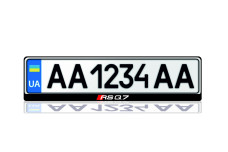 License Plate Frame for Audi RSQ7 (Europe type)
