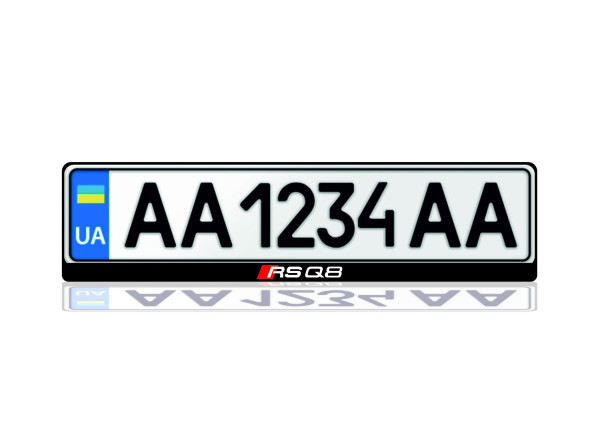 License Plate Frame for Audi RSQ8 (Europe type) License Plate Frame for Audi RSQ8 (Europe type)