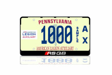 License Plate Frame for Audi RSQ8 (USA type)
