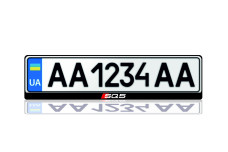 License Plate Frame for Audi SQ5 Var.1 (Europe type)