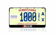 License Plate Frame for Audi SQ5 Var.1 (USA type)