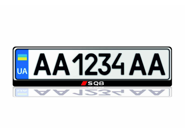 License Plate Frame for Audi SQ8 Var.2 (Europe type)