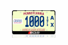 License Plate Frame for Audi SQ8 Var.1 (USA type)