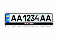 License Plate Frame for Audi TT RS (Europe type)