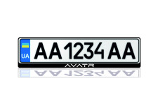 License Plate Frame for Avatr (Europe type)