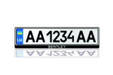 License Plate Frame for Bentley (Europe type)