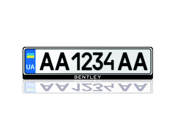 License Plate Frame for Bentley (Europe type)