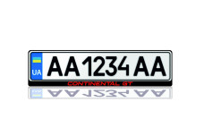 License Plate Frame for Bentley Continental GT (Europe type)
