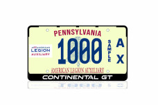 License Plate Frame for Bentley Continental GT (USA type)