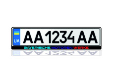 License Plate Frame for Bayerische Motoren Werke Var.2  (Europe type)
