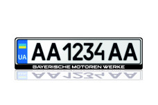License Plate Frame for Bayerische Motoren Werke Var.1  (Europe type)
