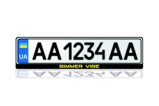 License Plate Frame for Bimmer Vibe (Europe type)