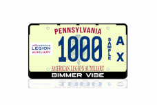 License Plate Frame for Bimmer Vibe (USA type)