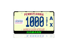 License Plate Frame for Hamann (USA type)