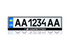 License Plate Frame for ///M Competition Var.1 (Europe type)