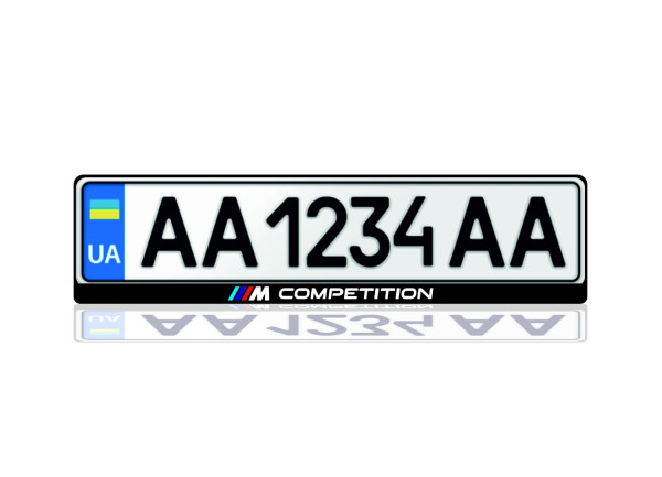 License Plate Frame for ///M Competition Var.1 (Europe type) License Plate Frame for ///M Competition Var.1 (Europe type)