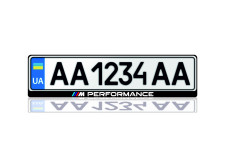 License Plate Frame for ///M Performance Var. 1 (Europe type)