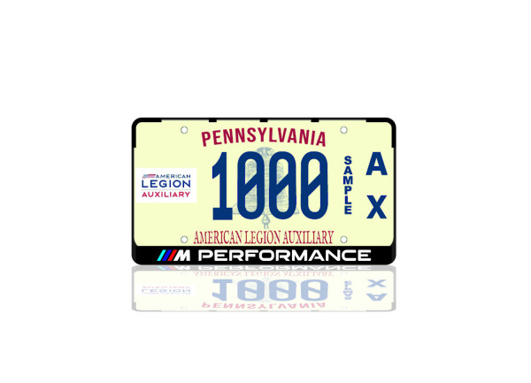 License Plate Frame for ///M Performance Var.1 (USA type)