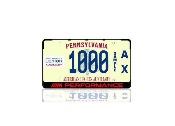 License Plate Frame for ///M Performance Var.2 (USA type)