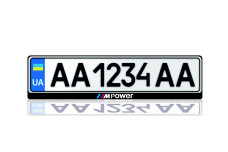 License Plate Frame for ///M Power Var.1 (Europe type)