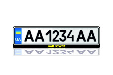 License Plate Frame for ///M Power Var.2 (Europe type)