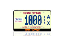 License Plate Frame for ///M Power Var.2 (USA type)