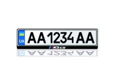License Plate Frame for ///M3 CS Var.1 (Europe type)