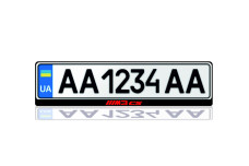 License Plate Frame for ///M3 CS Var.2 (Europe type)