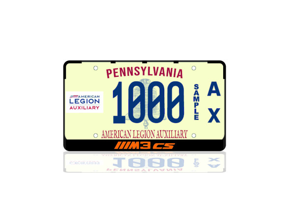 License Plate Frame for ///M3 CS Var.2 (USA type)